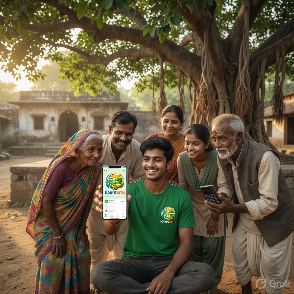 Star teaching app to group under tree